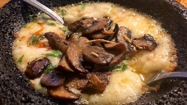 Ilustrasi saus keju dengan jamur (Foto: Instagram: @comida.es.vida)