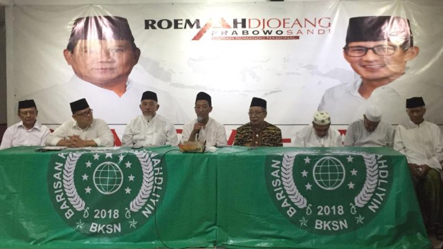Deklarasi dukungan Barisan Kiyai dan Santri Nahdiyin