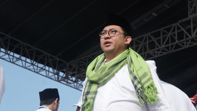 Wakil Ketua DPR RI, Fadli Zon, saat berada dalam acara Reuni 212 di Monumen Nasional, Jakarta, Minggu (2/12/2018). (Foto: Nugroho Sejati/kumparan)