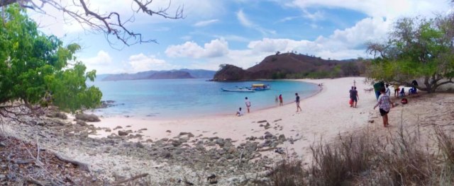 Pink Beach di Labuan Bajo, NTT (Foto: Helinsa Rasputri/kumparan)