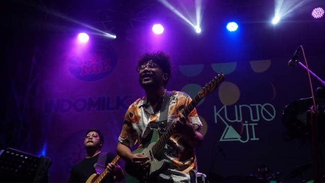 Kunto Aji di Jazz Goes To Campus 2018 (Foto: Irfan Adi Saputra/kumparan)
