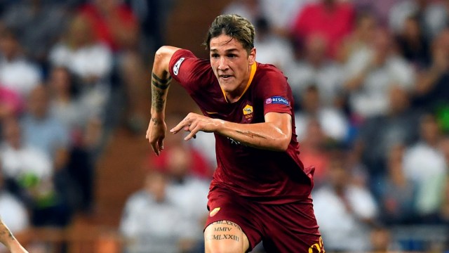 Nicolo Zaniolo, pemain muda andalan Roma. (Foto: AFP/Gabriel Bouys)