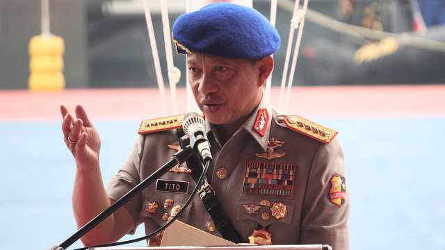 Kapolri Jenderal Polisi Tito Karnavian. (Foto: Nugroho Sejati/kumparan)