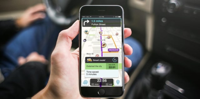 Aplikasi Waze dalam smartphone. (Foto: yangcanggih.com)