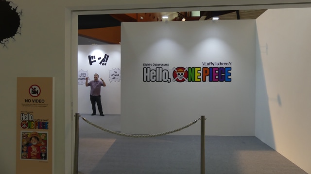 Pameran Eiichiro Oda presents Hello, ONE PIECE Luffy is here! di Resorts World Sentosa, Singapura (Foto: Andari Novianti/kumparan)