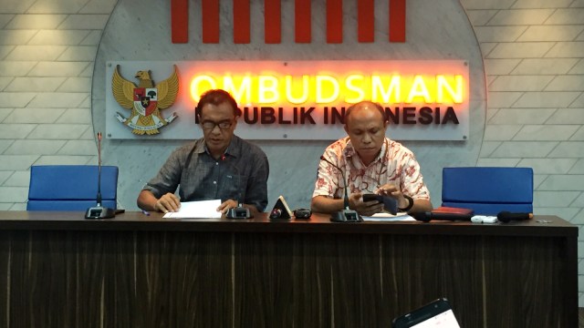 Konferensi Pers Ombudsman soal Indikasi Maladministrasi Seleksi CPNS 2018 di Kantor Ombudsman, Jakarta, Senin (3/11). (Foto:  Nurul Nur Azizah/kumparan)