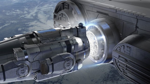 Milennium Falcon, Pesawat Luar Angkasa yang Akan Hadir di Disney Word (Foto: disneyworld.disney.go.com)