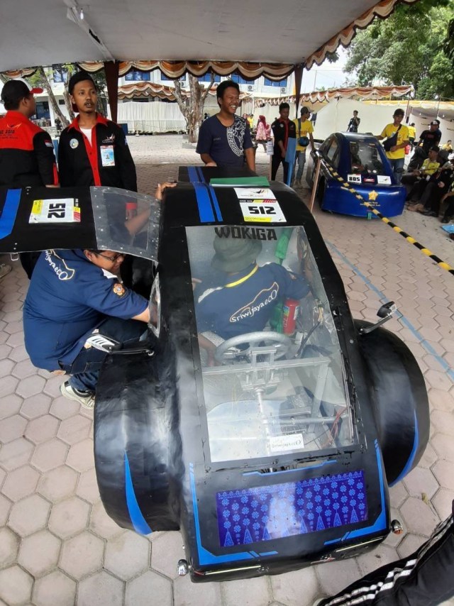 Mobil Hemat Energi dari Universitas Sriwijaya (Foto: Dok. Pribadi Muhammad Alfonso)