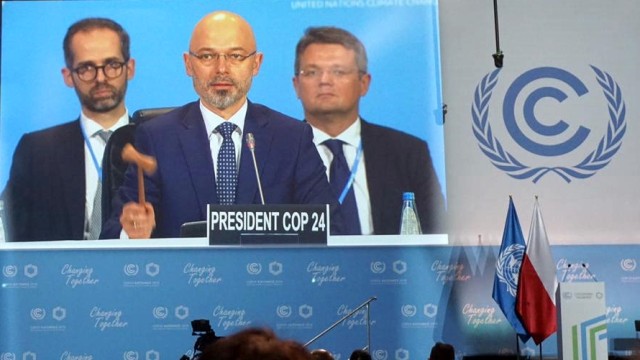 Presiden COP24, Michal Kurtyka (tengah). (Foto: Kelik Wahyu/kumparan)