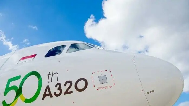 Pesawat Airbus A320 Milik Citilink (Foto: Humas Citilink)