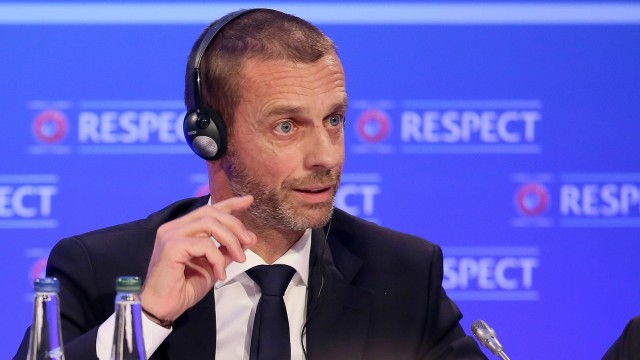 Presiden UEFA, Aleksander Ceferin. (Foto: Paul FAITH / AFP)