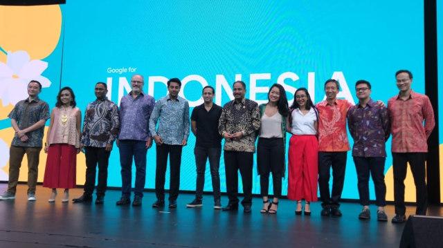 Panggung Google for Indonesia 2018. (Foto: Bianda Ludwianto/kumparan)