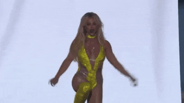 Britney Spears di MTV VMA 2016 (Foto: YouTube/Britney Spears)