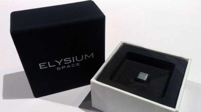 Kapsul penyimpan abu kremasi dari program Elysium Space. (Foto: Elysium Space)