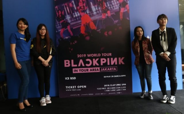 Tiket Konser Blackpink Dijual Eksklusif Oleh Tiket.com
