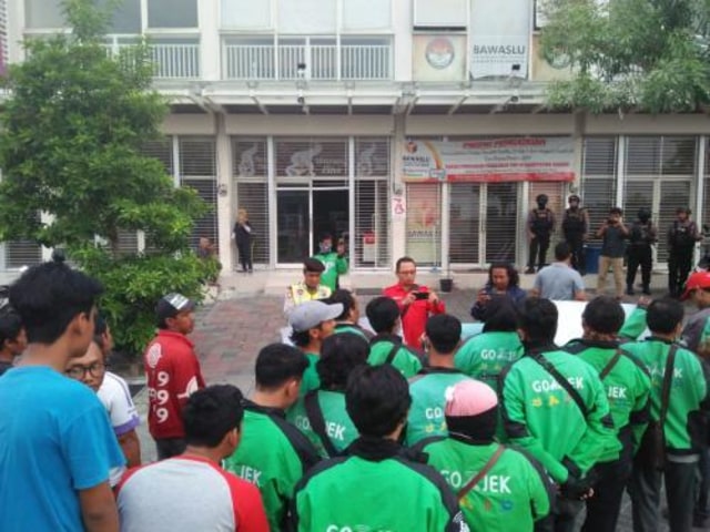 Ojol Surabaya Ancam Demo Jika SGG Tetap Diberlakukan