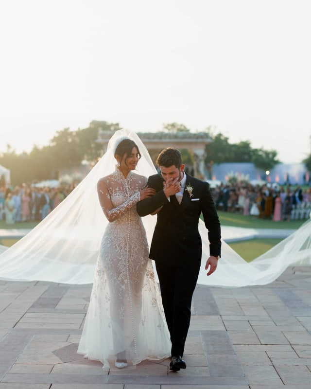 Priyanka Chopra dan Nick Jonas menikah. (Foto: instagram/priyankachopra)