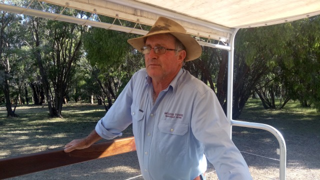 Neil McLeod, pemilik perkebunan seluas 300 acres di Margaret River, Australia. (Foto: Rossi Finza/kumparan)