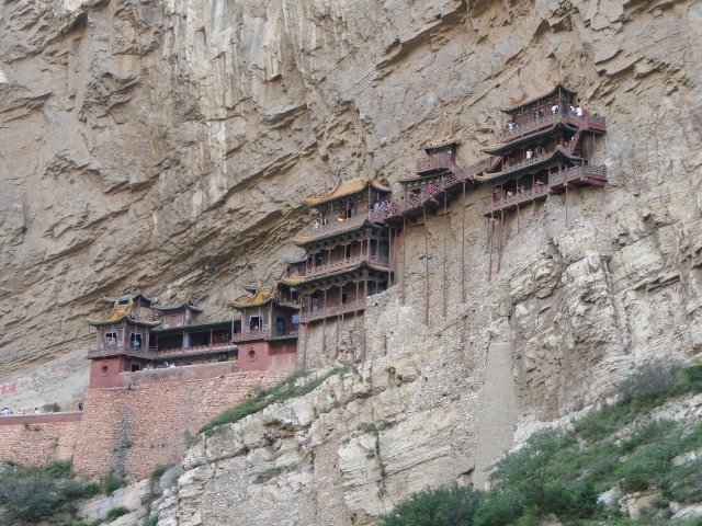The Hanging Monastery, China (Foto: Pixabay)
