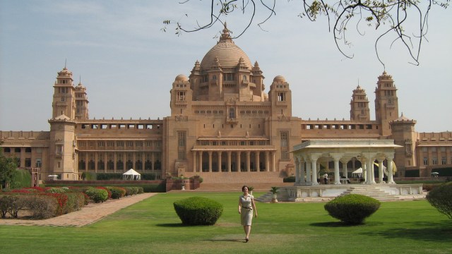 Taj Umaid Bhawan Palace di Jodhpur, India (Foto: Flickr/Col Ford and Natasha de Vere)