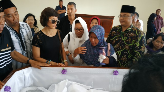 Suasana di Krematorium Yayasan Sosial Gotong Royong Ambarawa, Jawa Tengah tempat NH Dini dikremasi. (Foto: Afiati Tsalitsati/kumparan)