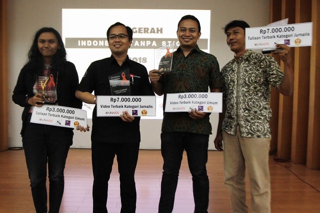 Pantau Berita HIV/Aids, Rumah Cemara Berikan Anugerah Indonesia Tanpa Stigma 2018 
