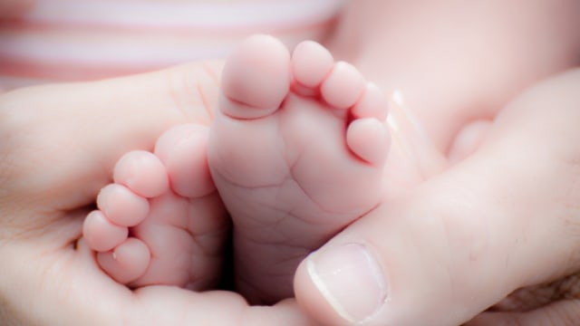 Ilustrasi kaki bayi baru lahir (Foto: Pexels)