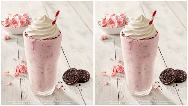 Burger King, Milkshake Pink Rasa Oreo. (Foto: Instagram: @burgerking)