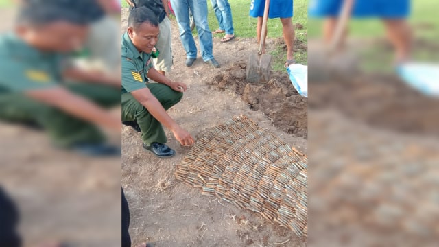 Ratusan Amunisi dan Selongsong Peluru Ditemukan di Padang