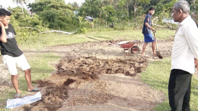 Ratusan Amunisi dan Selongsong Peluru Ditemukan di Padang (1)