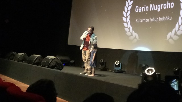 Garin Nugroho, Pemenang Festival Film Tempo 2018. (Foto:  Ainul Qalbi/kumparan)