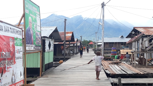 Kampung Yoboi, di Distrik Sentani, Papua (6/12/2018). (Foto: Ema Fitriyani/kumparan)