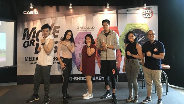 Peluncuran Casio G-Squad. (Foto: Dok.Stephanie Elia/kumparan)