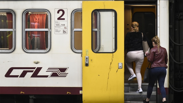 Transportasi umum di Luxembourg. (Foto: AFP/John Thys)