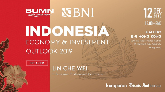 com-BNI Economy and Investment Outlook 2019 (Foto: kumparan)