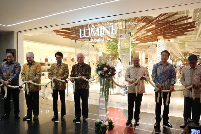 Opening Store LUMINE Jakarta (Foto: dok.Lumine)