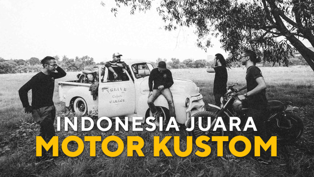 Indonesia juara motor kustom: Berkarya di negeri sendiri (Foto: dok. Thrive Motorcycle)