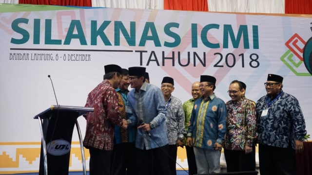 Sandiaga Uno dilantik sebagai Korwil ICMI DKI

 (Foto: dok. Tim Sandiaga Uno)