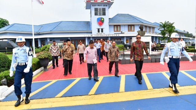 Wakil Presiden Jusuf Kalla bertolak ke Lampung untuk penutupan Silaturahmi Kerja Nasional (Silaknas) dan Milad Ikatan Cendekiawan Muslim Se-Indonesia. (Foto: Dok. Setwapres)