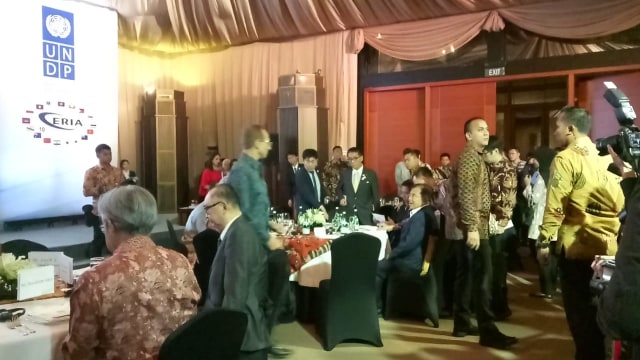 Wapres Jusuf Kalla Hadiri Acara Seminar Tingkat Tinggi Project 2045 Indonesia-Jepang di Hotel Dharmawangsa, Jakarta. (Foto: Adhim Mugni/kumparan)