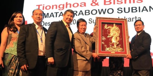 Dapat Dukungan dari Pengusaha Tionghoa, Prabowo: Kalian Bagian dari Indonesia