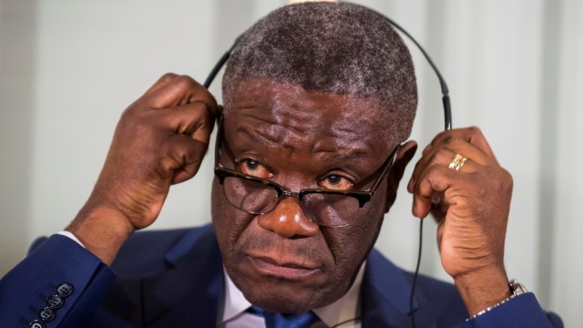 Dr. Denis Mukwege. (Foto: Reuters/Heiko Junge)