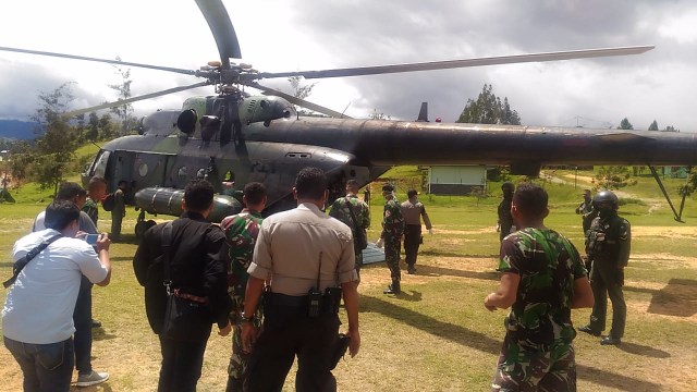 TNI-Polri kembali menemukan jenazah korban pembunuhan KKB. (Foto: Dok. Polda Papua)