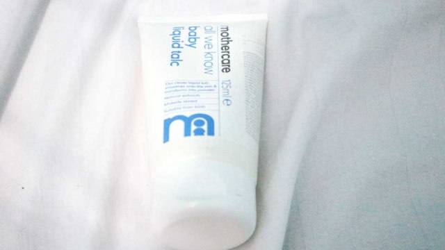 Review Mothercare All We Know Liquid Talc by Mom Nina