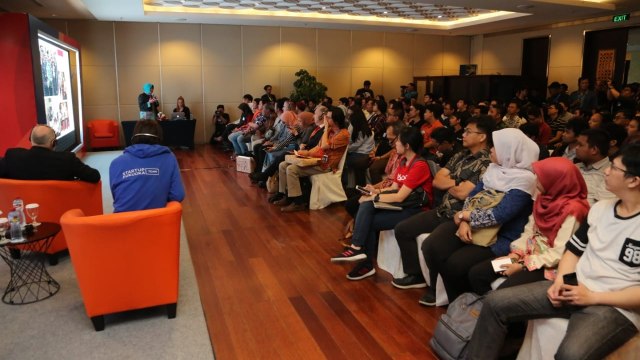 Suasana Surabaya Startup Nations Summit 2018. (Foto: Humas Pemkot Surabaya)