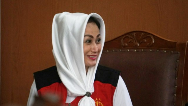 Sisca Dewi di Pengadilan Negeri Jakarta Selatan, Selasa (11/12). (Foto: Nugroho Sejati/kumparan)