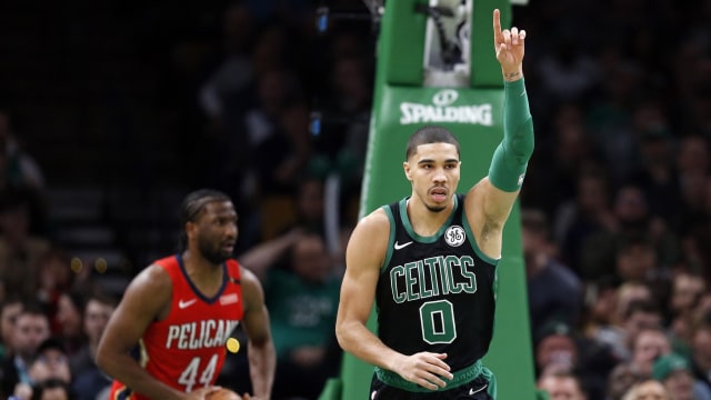 Forward Boston Celtics, Jayson Tatum. (Foto: Greg M. Cooper- USA Today via Reuters)