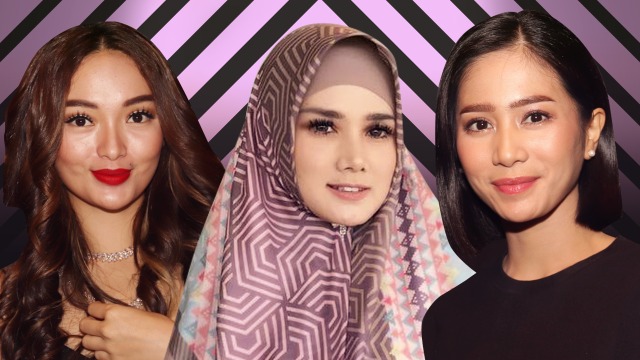 Sederet selebriti wanita yang pernah jadi korban penipuan online shop. (Foto: Infografik Putri Sarah Arifira/kumparan)