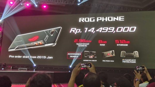 Harga Asus ROG Phone versi storage 512 GB (Foto: Muhammad Fikrie/kumparan)