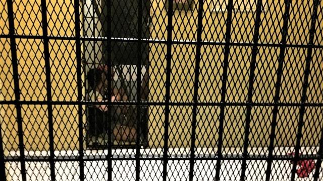 Ruang tahanan dalam Polsek Ciracas terlihat aman. (Foto: Foto: Dok. Istimewa)